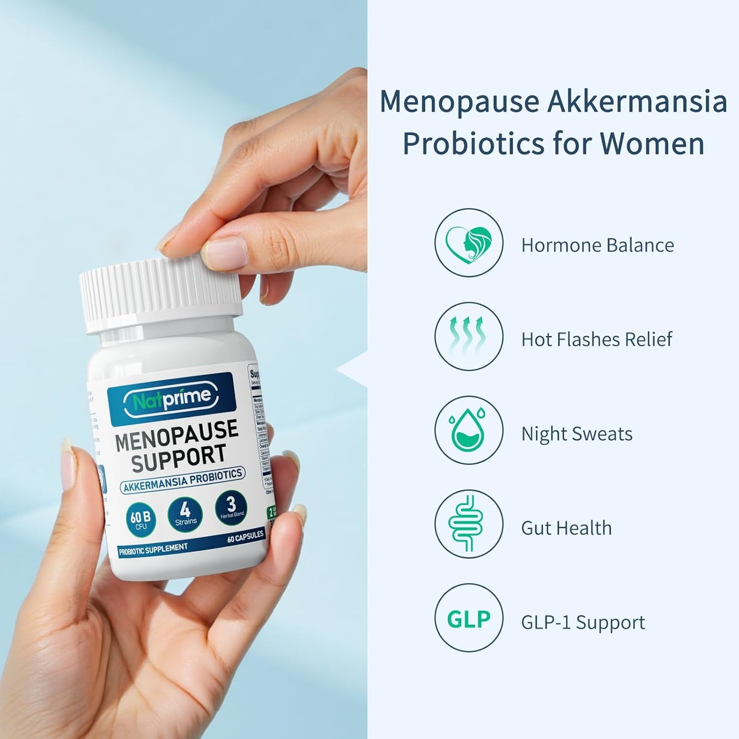 Menopause Probiotic GLP-1 Supplements for Women-120