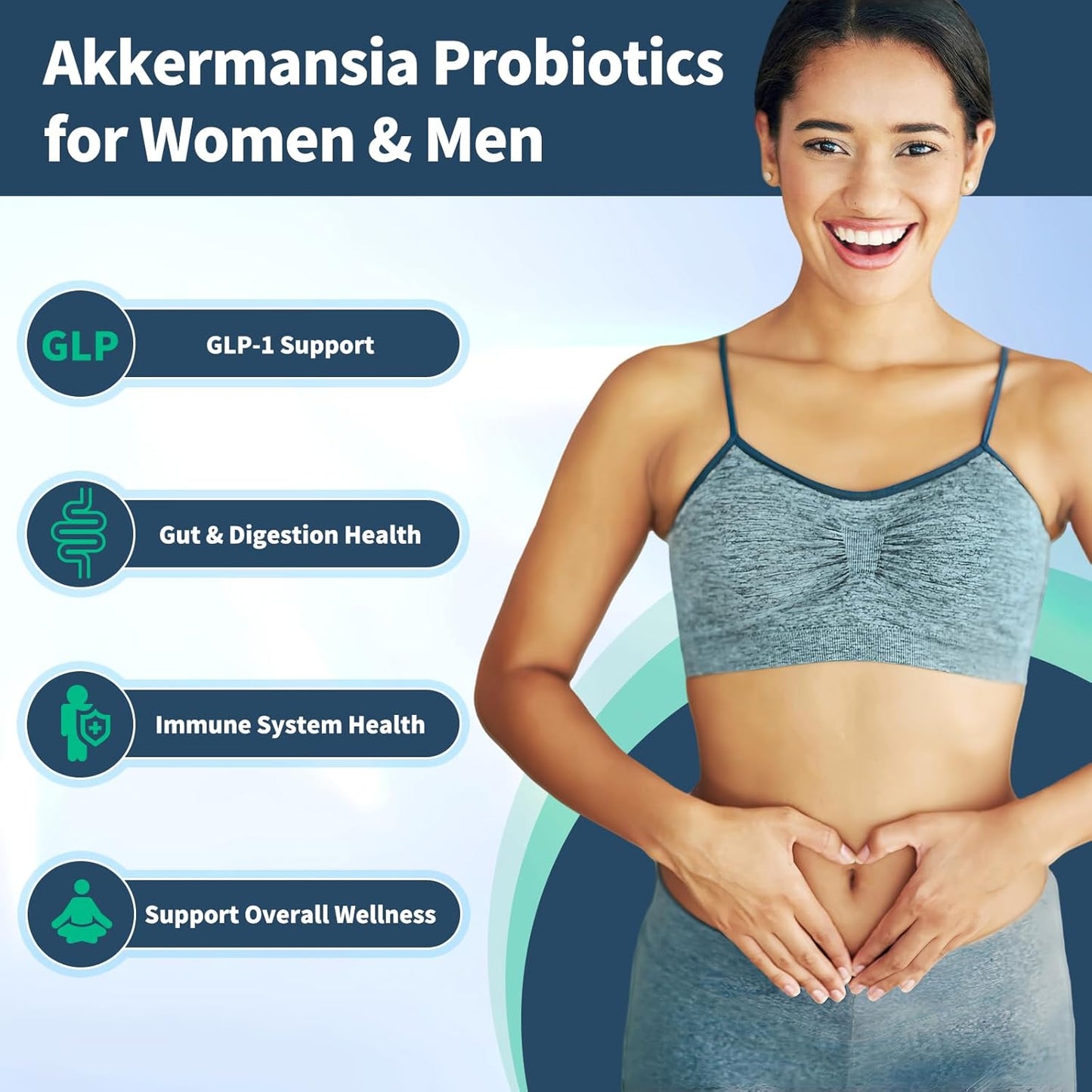 Akkermansia Probiotic GLP-1 Supplement-180
